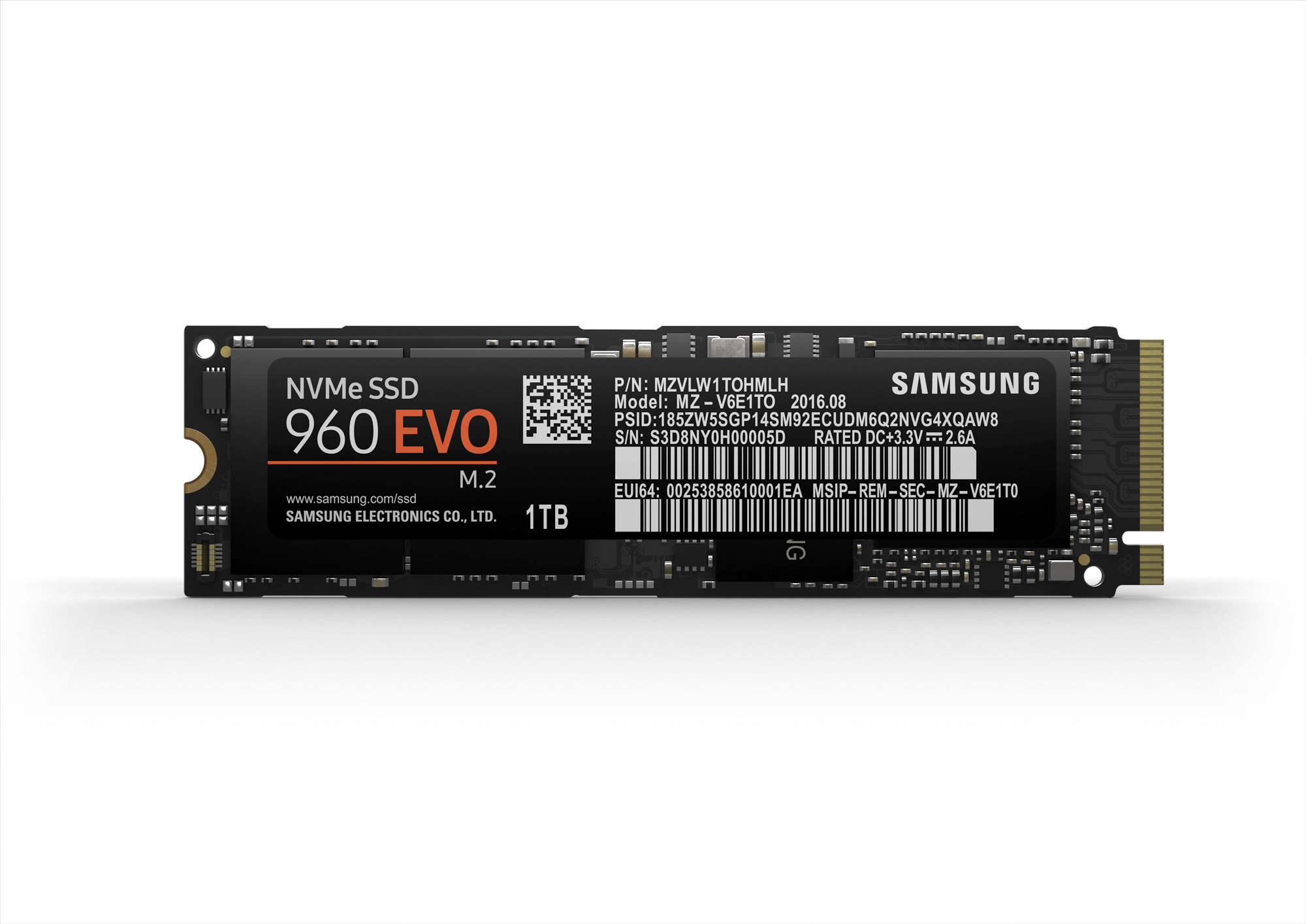 Samsung Announces 960 PRO And 960 EVO M.2 PCIe SSDs (Updated)